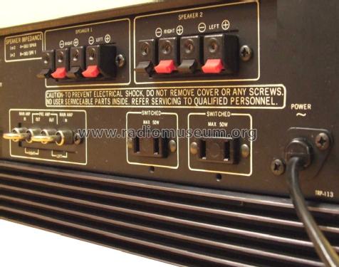 Integrated Stereo Amplifier RA-712; Rotel, The, Co., Ltd (ID = 1380985) Ampl/Mixer