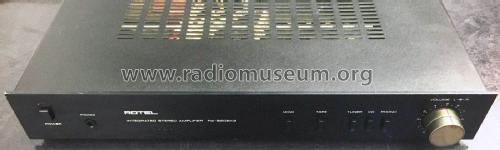 Integrated Stereo Amplifier RA-820BX2; Rotel, The, Co., Ltd (ID = 2077201) Ampl/Mixer
