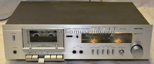 Stereo Cassette Tape Deck RD-500; Rotel, The, Co., Ltd (ID = 1977274) Enrég.-R