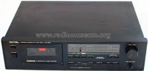 Stereo Cassette Tape Deck RD-855; Rotel, The, Co., Ltd (ID = 2367303) Reg-Riprod