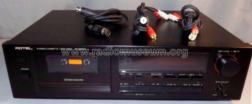 Stereo Cassette Tape Deck RD-965BX; Rotel, The, Co., Ltd (ID = 2158024) R-Player