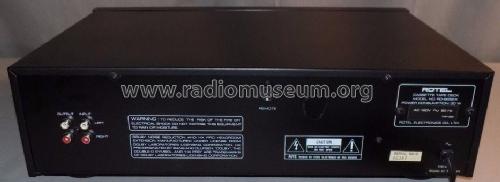 Stereo Cassette Tape Deck RD-965BX; Rotel, The, Co., Ltd (ID = 2158025) R-Player