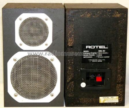 RML-80; Rotel, The, Co., Ltd (ID = 784257) Speaker-P