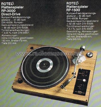 RP-1500; Rotel, The, Co., Ltd (ID = 587569) R-Player
