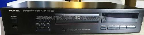 Stereo Compact Disc Player RCD-950; Rotel, The, Co., Ltd (ID = 2514395) Sonido-V