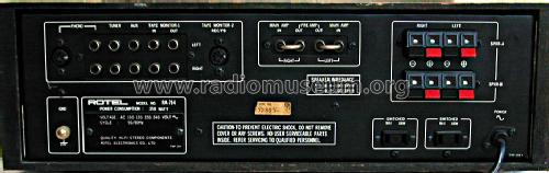 Stereo DC Integrated Amplifier RA-714; Rotel, The, Co., Ltd (ID = 1209457) Verst/Mix