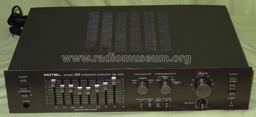 Stereo DC Integrated Amplifier RA-1000; Roland Electronics (ID = 2611615) Ampl/Mixer