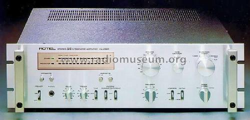 Stereo DC Integrated Amplifier RA-2020; Rotel, The, Co., Ltd (ID = 643560) Ampl/Mixer