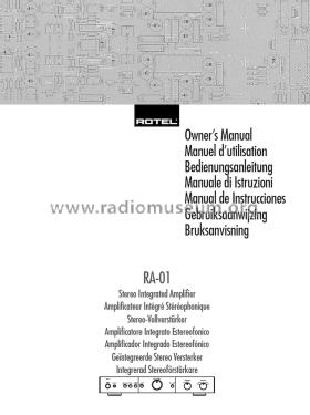 Stereo Integrated Amplifier RA-01; Roland Electronics (ID = 1782393) Ampl/Mixer