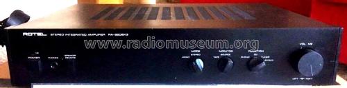 Stereo Integrated Amplifier RA-820BX3; Rotel, The, Co., Ltd (ID = 2077169) Ampl/Mixer