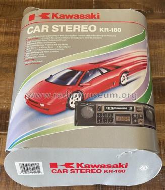 Kawasaki Car Stereo KR-180; Royal Sound Co., Inc (ID = 2863476) Car Radio