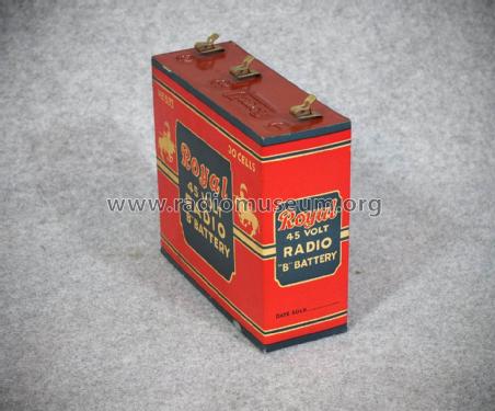 45 Volt Radio 'B' Battery 533; Royal brand; where? (ID = 2302685) Power-S