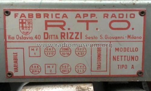 Nettuno A; RTO, Radio Rizzi; (ID = 2549819) Radio
