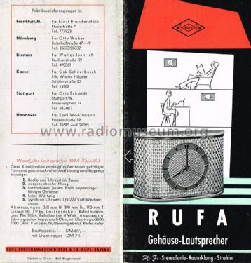 Uhr-Lautsprecher RPM 175/3,5T; Rufa Sprechanlagen; (ID = 2450307) Speaker-P