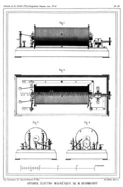 Appareil électro-magnétique - Bobine de Ruhmkorff ; Ruhmkorff, Henry (ID = 2648770) Divers