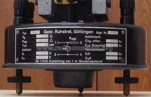 Spiegelgalvanometer HSG 1; Ruhstrat AG, Gebr. (ID = 2041311) Equipment