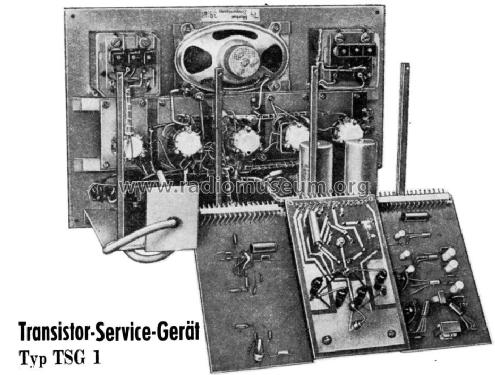 Transistor-Service-Gerät TSG1; Rundfunk-Fernsehen; (ID = 972064) Equipment