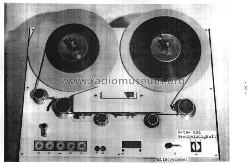 Studio-Magnetbandgerät R722/1; Rundfunk- und (ID = 2008027) Ton-Bild