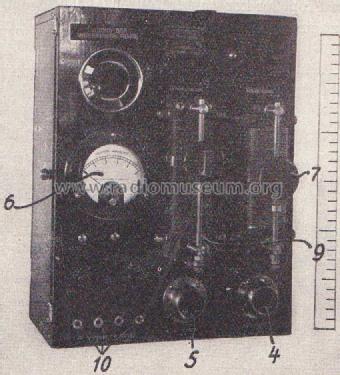 Flugzeugempfänger AU 1916; Russische (ID = 1378350) Radio