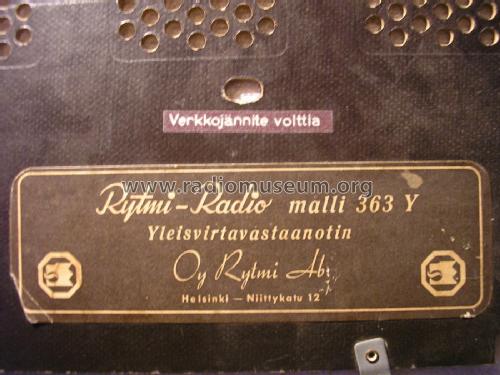 363Y; Rytmi-Radio; (ID = 2058712) Radio