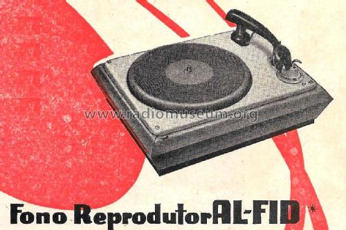 Record Player Al-Fid; S Eletroacústica LE- (ID = 1972540) R-Player