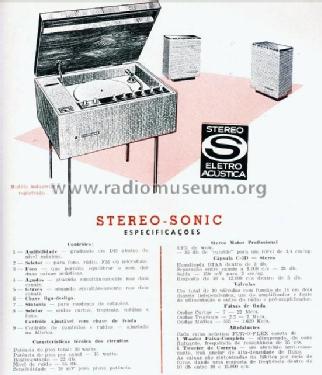 Stereo-Sonic ; S Eletroacústica LE- (ID = 1970911) Radio