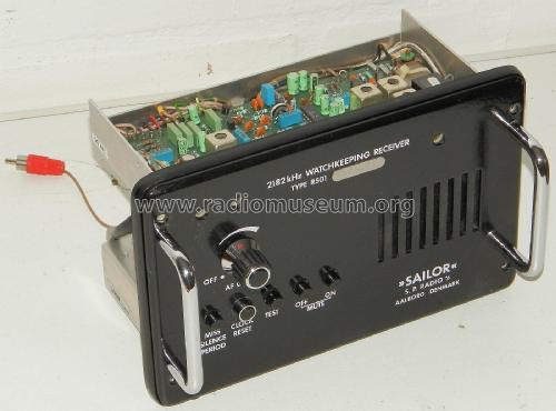 2182 kHz Watchkeeping Receiver Sailor R501; SP Radio S.P., (ID = 2362263) Commercial Re