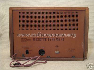 Musette MK49; SP Radio S.P., (ID = 418107) Radio