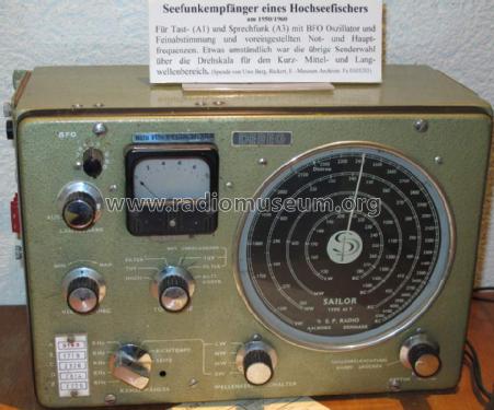 Sailor 66T; SP Radio S.P., (ID = 1533559) Commercial Re