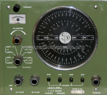 Sailor R105; SP Radio S.P., (ID = 965954) Commercial Re
