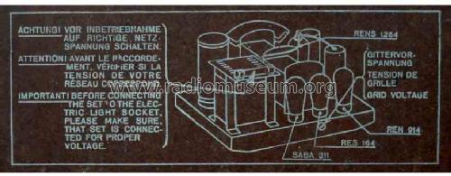 310WL; SABA; Villingen (ID = 790933) Radio