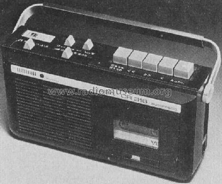 Cassetten-Recorder CR 316 automatic K ; SABA; Villingen (ID = 414211) Reg-Riprod