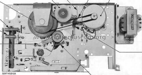 Cassetten Recorder 320F; SABA; Villingen (ID = 155239) Sonido-V