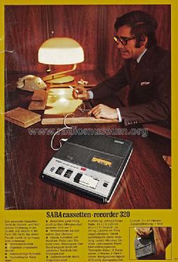 Cassetten Recorder 320G; SABA; Villingen (ID = 1003954) Enrég.-R