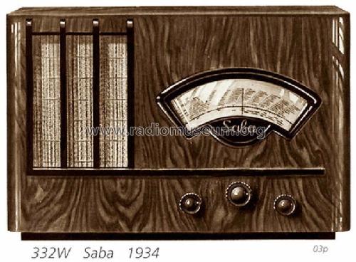 332W; SABA; Villingen (ID = 702) Radio