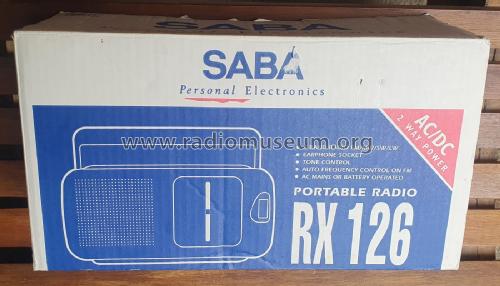 4 Band Portable Receiver RX126; SABA; Villingen (ID = 3136531) Radio