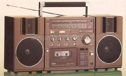 4 Band Radio Cassette Portable RCP 640; SABA; Villingen (ID = 2041701) Radio