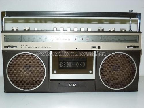 4 Band Stereo Radio Recorder RCR 440; SABA; Villingen (ID = 1795338) Radio