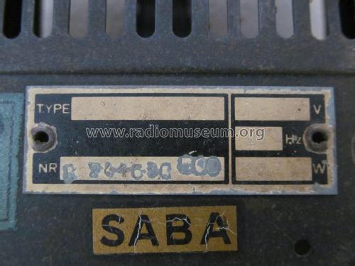 500ZGW; SABA; Villingen (ID = 1893792) Radio