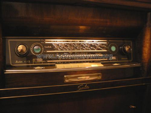 Baden Automatic 6-3D; SABA; Villingen (ID = 314897) Radio