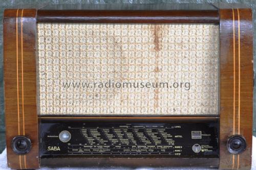 Baden-Baden W; SABA; Villingen (ID = 1963111) Radio