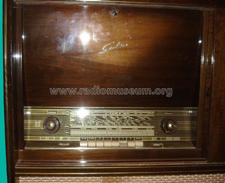 Bodensee 100-Stereo Fernseh-Stereo-Musik-Truhe; SABA; Villingen (ID = 1833792) TV Radio