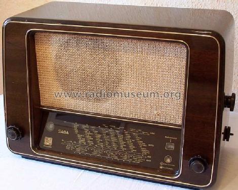 Bodensee W52; SABA; Villingen (ID = 754381) Radio