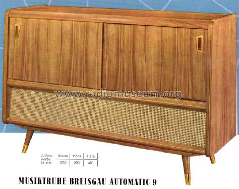 Breisgau-Automatic 9; SABA; Villingen (ID = 322283) Radio