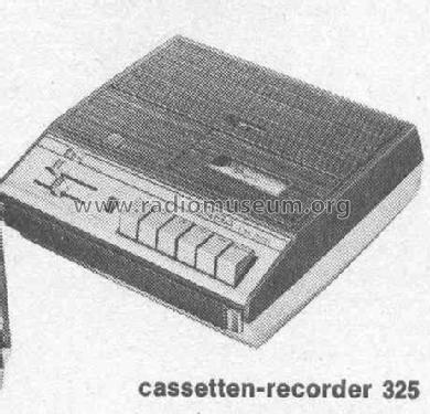 Cassettenrecorder 325; SABA; Villingen (ID = 380556) R-Player