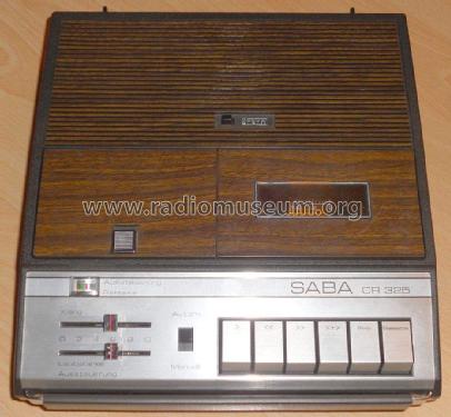 Cassettenrecorder CR-325H; SABA; Villingen (ID = 1316165) R-Player