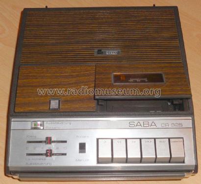Cassettenrecorder CR-325H; SABA; Villingen (ID = 1316166) R-Player