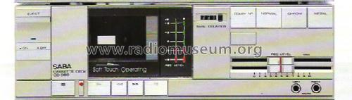 Stereo Cassette Deck CD380; SABA; Villingen (ID = 438085) R-Player