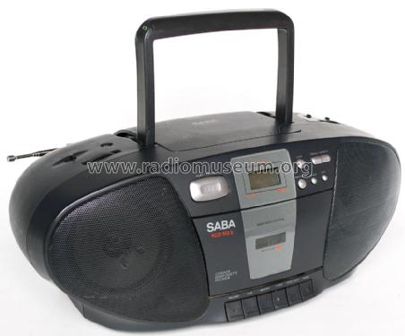 CD Player Radio Cassette Recorder RCD 512 S; SABA; Villingen (ID = 1838659) Radio