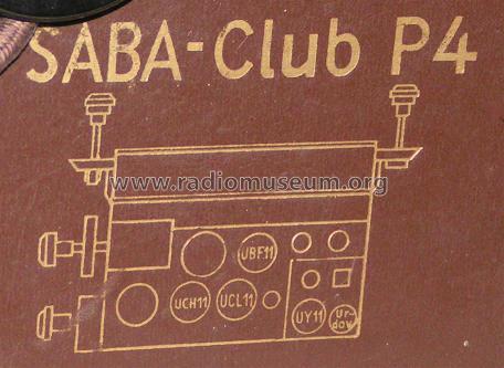 Club P4 ; SABA; Villingen (ID = 39827) Radio